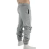 Back view of a model wearing the gray RHSM Classic Fit Sweatpants.