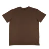 The brown RHSM Movement oversized tee laid flat, showing the clean, minimalist front.