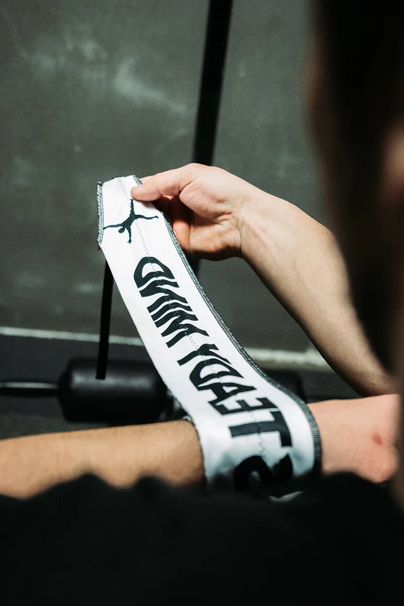 Wrist Wraps - White & Black