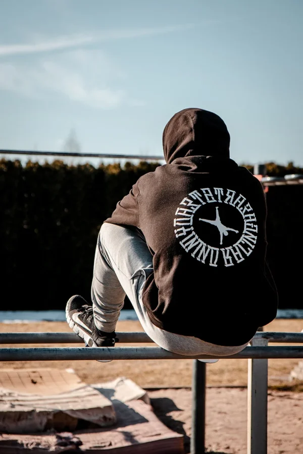 RHSM - CALISTHENICS HOODIE (BLACK) - Image 3