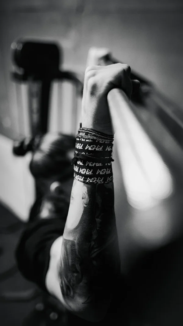 Wrist Wraps - Black & White - Image 4