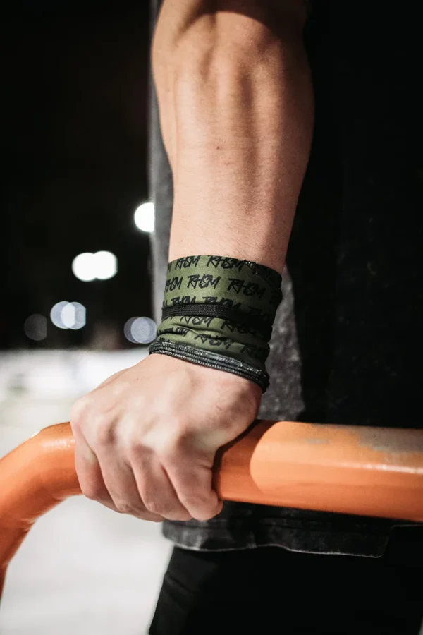 Wrist Wraps - Khaki & Black - Image 7