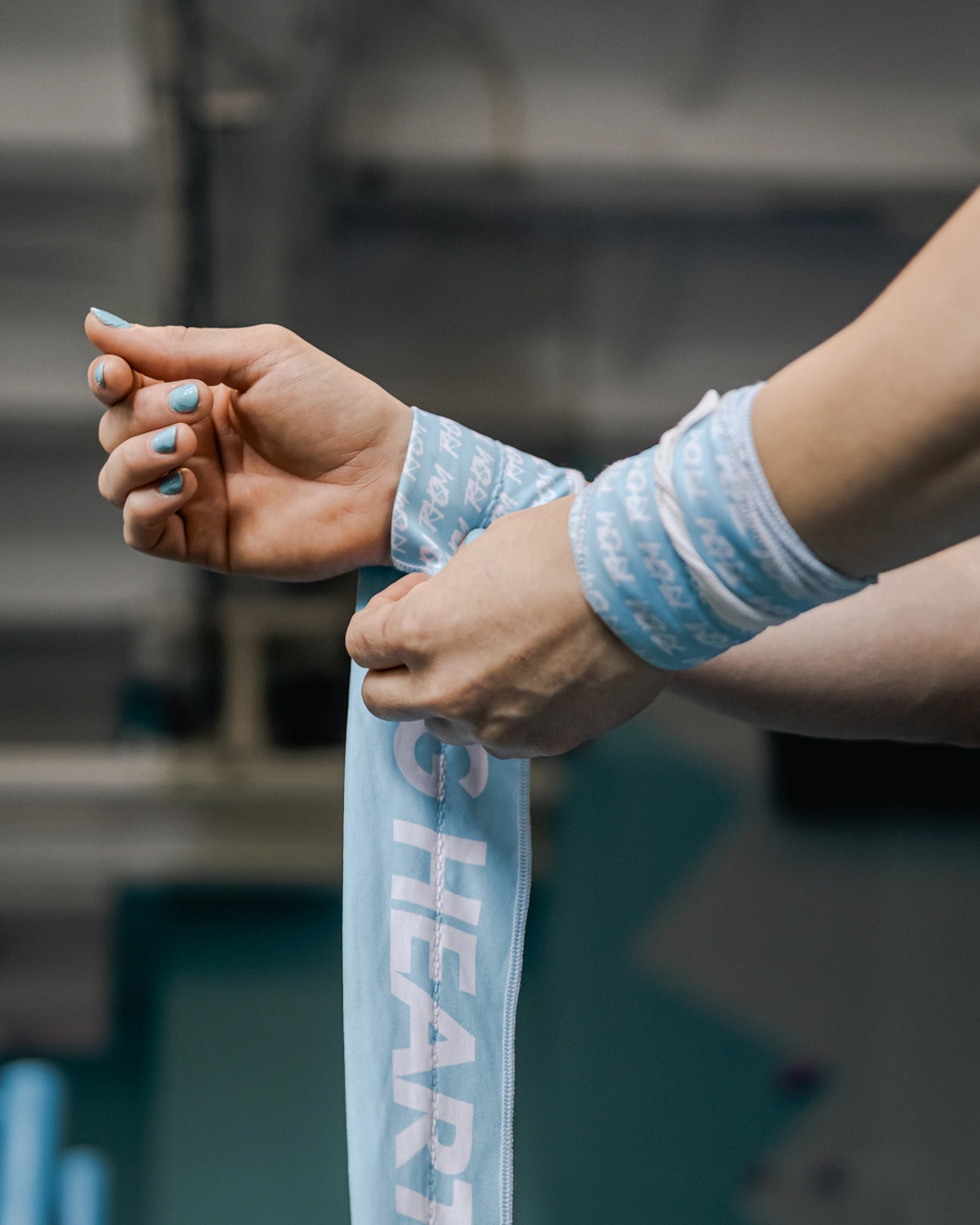 Wrist Wraps - Baby Blue