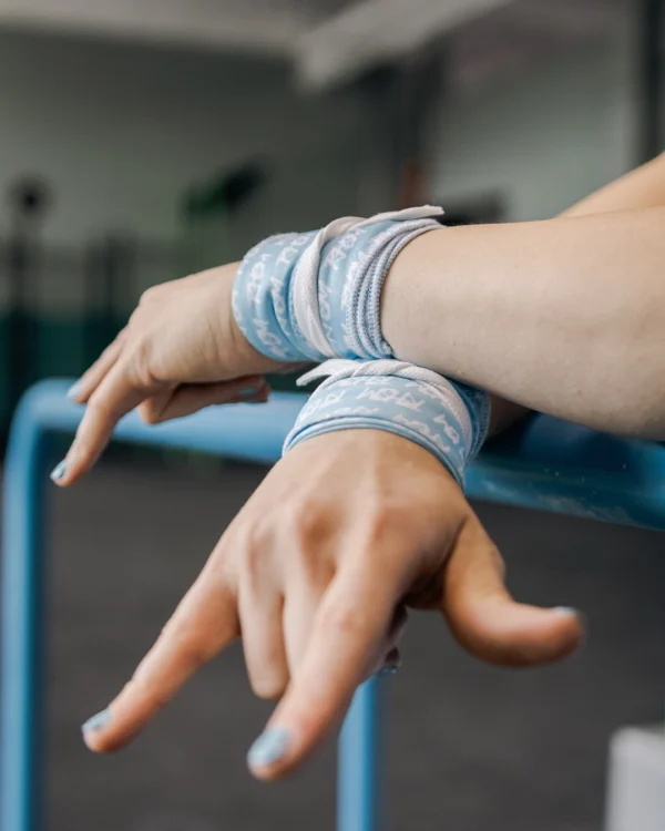 Wrist Wraps - Baby Blue - Image 3