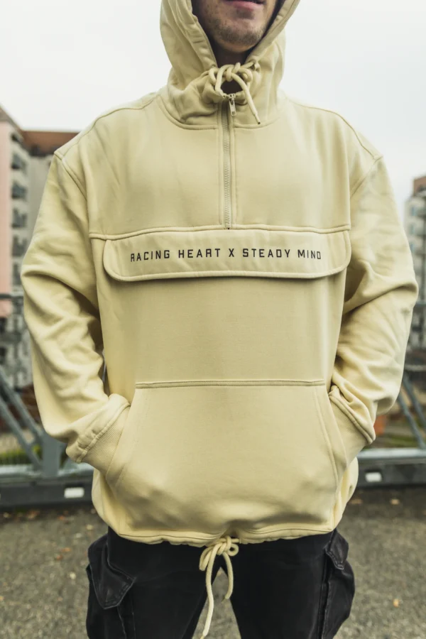 MVMT Hoodie Beige - Image 6