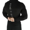 Back view of a model wearing the black RHSM Compression Shirt.