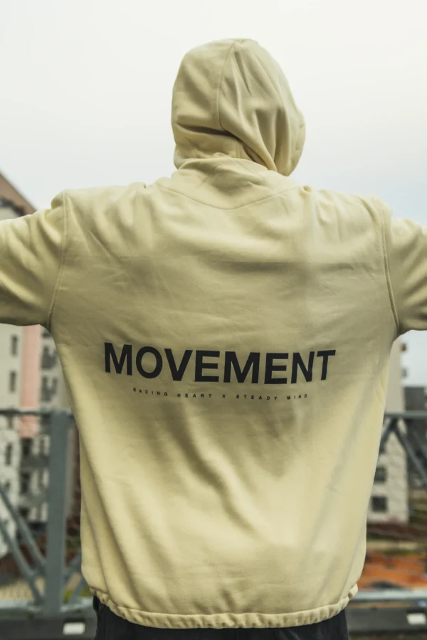 MVMT Hoodie Beige - Image 5