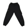 The back of the black RHSM Cargo Sweatpants laid flat.