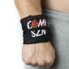 An athlete's wrist secured with the RHSM "Comp Szn" Wrist Wraps V2, ready for competition.