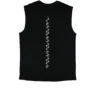 The black "GODMODE V2" tank, laid flat (back view), highlighting the new lightning graphic; premium calisthenics apparel from RHSM.