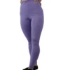 Model wearing the lavender RHSM Minimalist Leggings, demonstrating the secure drawstring waist.